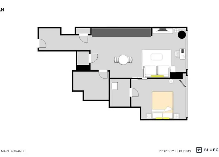 Blueground River North Pool Gym Nr Riverwalk Chi-1049 Апартаменты